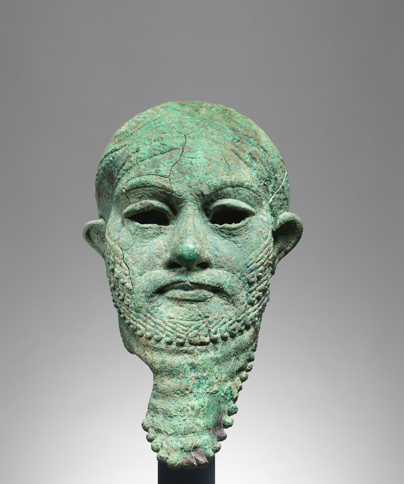 Bronze head of an Akkadian ruler, ca. 2300–2000 BCE