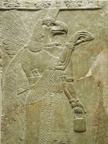 Anunnaki watcher figure