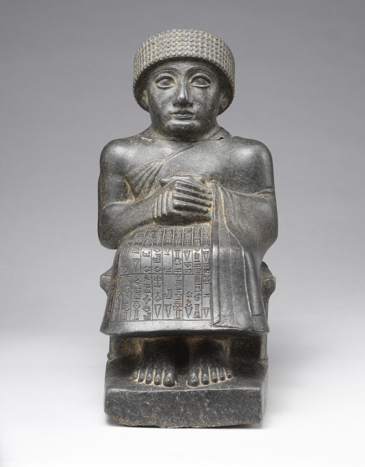 Statue of Gudea, Neo-Sumerian ruler of Lagash, ca. 2090 BCE