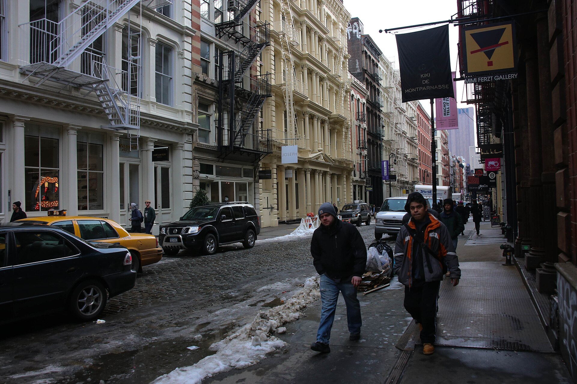 SoHo Cast Iron District — cobblestone streets and iron facades